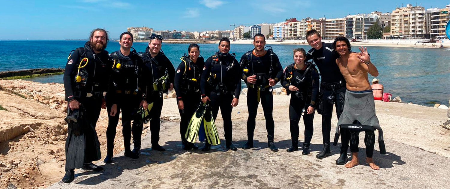 Cusro Dive Master de Dive Academy Santa Pola