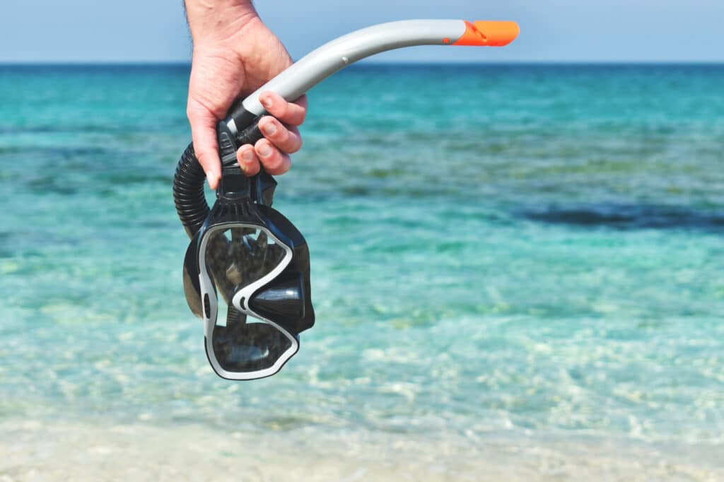 características de los sitios para hacer snorkel